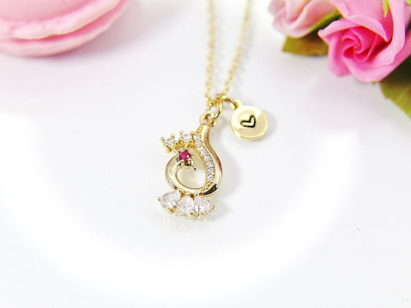 Phoenix Bird Necklace, Best Christmas Gift for Girlfriend Sister Daughter Granddaughter Niece Mom Aunt Grandma Best Friends Gift, N4107