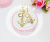 Queen Bee Earrings Best Christmas Gift for Mom Aunt Sister Daughter Niece Granddaughter Cousin Best Friend Girlfriend Gift, N4158