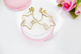 Star Earrings Best Christmas Gift for Mom Aunt Sister Daughter Niece Granddaughter Cousin Best Friend Girlfriend Gift, N4161