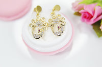 Peacock Earrings Best Christmas Gift for Mom Aunt Sister Daughter Niece Granddaughter Cousin Best Friend Girlfriend Gift, N4166