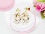 Phoenix Earrings, Best Christmas Gift for Mom Aunt Sister Daughter Niece Granddaughter Cousin Best Friend Girlfriend Gift, N4167