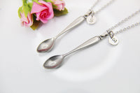 Stainless Steel Kitchen Utensil Spoon Necklace, Personalized Gift, N4192