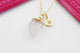 Quartz Necklace, Natural Gemstone Jewelry N4242