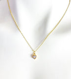 Layering Necklace, Dainty Necklace, Gold Necklace, Womens Gift, Best Friend Gift, Coworker Gift, Sister Gift, Girlfriend Gift, Heart, N4243