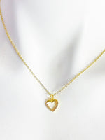 Layering Necklace, Dainty Necklace, Gold Necklace, Womens Gift, Best Friend Gift, Coworker Gift, Sister Gift, Girlfriend Gift, Heart, N4244