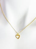 Layering Necklace, Dainty Necklace, Gold Necklace, Womens Gift, Best Friend Gift, Coworker Gift, Sister Gift, Girlfriend Gift, Heart, N4244