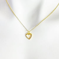 Layering Necklace, Dainty Necklace, Gold Necklace, Womens Gift, Best Friend Gift, Coworker Gift, Sister Gift, Girlfriend Gift, Heart, N4244