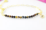 Pietersite Bracelet, Natural Gemstone Jewelry, N4279
