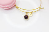 Dragon Veins Agate Bracelet, Natural Gemstone Jewelry N4288