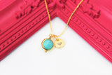 Jade Necklace, Natural Jade Turquoise Natural Gemstone Jewelry N4295