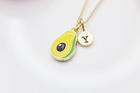 Avocado Necklace, Gold Necklace Gift, Personalized Gift, N4203