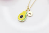 Avocado Necklace, Gold Necklace Gift, Personalized Gift, N4203