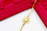 Sunburst Necklace, Gold Sun Opal Necklace, Birthday Gift, N4212