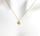 Layering Necklace, Dainty Necklace, Gold Necklace, Womens Gift, Best Friend Gift, Coworker Gift, Sister Gift, Girlfriend Gift, Heart, N4243