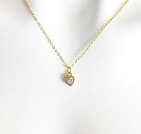 Layering Necklace, Dainty Necklace, Gold Necklace, Womens Gift, Best Friend Gift, Coworker Gift, Sister Gift, Girlfriend Gift, Heart, N4243