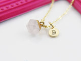 Quartz Necklace, Natural Gemstone Jewelry, N4265