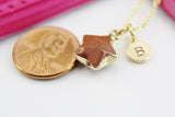 Goldstone Necklace, Gemstone Jewelry N4274