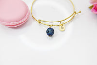 Quartz Bracelet, Natural Gemstone Jewelry N4289