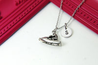 Jet Ski Necklace, Jet Ski Charm Water Sport Jewelry Gifts, Best Birthday Gift, Christmas Gift, Personalized Initial Gift, N4384