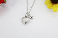 Best Birthday's Gift for Girlfriend, Friends, Daughter, Granddaughter, Stainless Steel Necklace, TINY Heart Locket, N4520