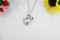 Best Birthday's Gift for Girlfriend, Friends, Daughter, Granddaughter, Stainless Steel Necklace, TINY Heart Locket, N4520