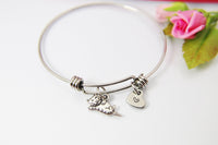 Silver Cat Charm Bracelet, Cute Cat Charm, Animal Charm, Pet Gift, Cat Person Gift, Cat Lover Gift, Personalized Gift, N976