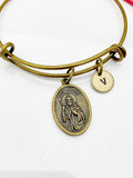 Saint Jude Charm Bracelet, San Judas Charm, Personalized Gift, N4667