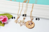 Rose Gold Necklace, Star of David, Star, Starfish, Dainty Necklace, Delicate Jewelry, Minimal Necklace, Modern Necklace, N4480