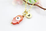 Evil Eye Necklace, Gold Hand Necklace, N4511