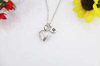 Best Birthday's Gift for Girlfriend, Friends, Daughter, Granddaughter, Stainless Steel Necklace, TINY Heart Locket, N4520