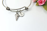 Ice Cream Cone Bracelet Gift, Personalized Gift, N4551