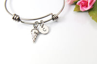 Ice Cream Cone Bracelet Gift, Personalized Gift, N4551