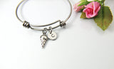Ice Cream Cone Bracelet Gift, Personalized Gift, N4551