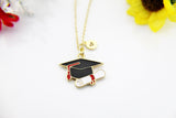 Graduation Gift, Graduation Cap Diploma Necklace, Personalized Gifts, N4650