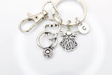 Guardian Angels Stethoscope Keychain, Personalized Gift, N4734