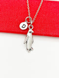 Penguin Necklace, Mother's Day Gift, Personalized Gift, N4749