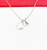 Clover Necklace, Personalized Gift, N5477