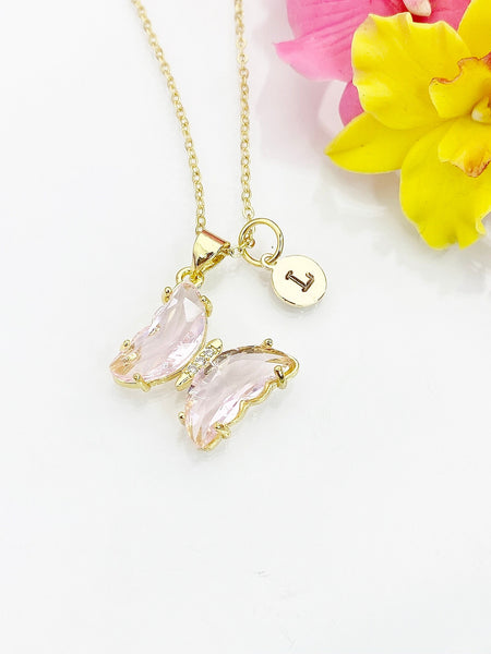Butterfly Necklace, Beautiful Butterfly Cubic Zirconia Jewelry Gift, N4842