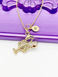 Shrimp Necklace, Beautiful Gold Shrimp Lobster Fish Jewelry Gift, Sister Daughter Necklace Gift, N4860