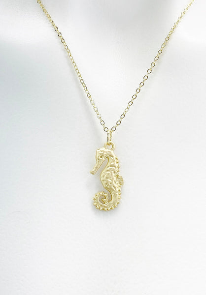 Seahorse Necklace, Gold Necklace, Best Christmas Gift for Girl Girlfriend, Best friend, Sister, Daughter, Granddaughter, N4880