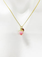 Best Christmas Gift for Girl, Daughter, Sister, Granddaughter, Best Friends, Gold Flower Necklace, Flower Jewelry, N4872