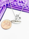Lip Necklace, Best Christmas Gift for Makeup Artist, Personized Initial Jewelry, N4902
