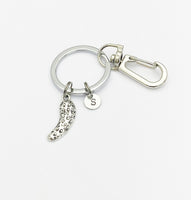 Silver Cucumber Keychain, N774D