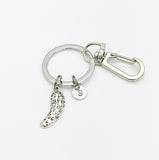 Silver Cucumber Keychain, N774D