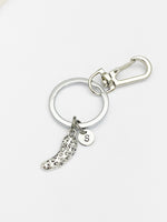 Silver Cucumber Keychain, N774D