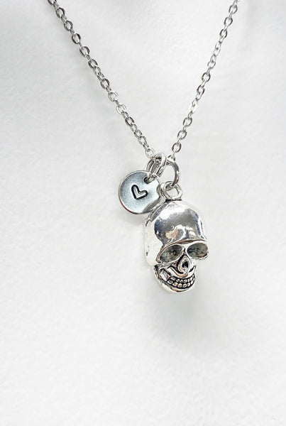 Halloween Gift, Birthday Gift, Personized Initial Necklace, N5050