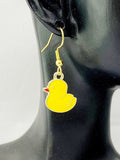 Yellow Duck Earrings, N4353E