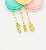 Gold Peanut Necklace, Birthday Gift, Personized Gift, N5126