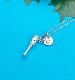 Champagne Glass Necklace, Goblet Wine Glass Necklace, N5131