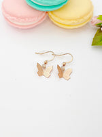 Butterfly Earrings, Rose Gold Earrings, N2770-A